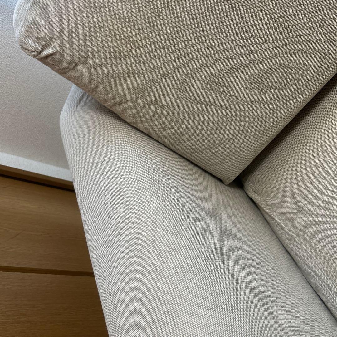 【送料込|カバー付】無印良品2シーターウレタンポケットコイル