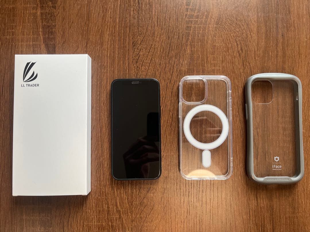 【豪華セット】iPhone12mini本体 フィルム・iFace・電池キット