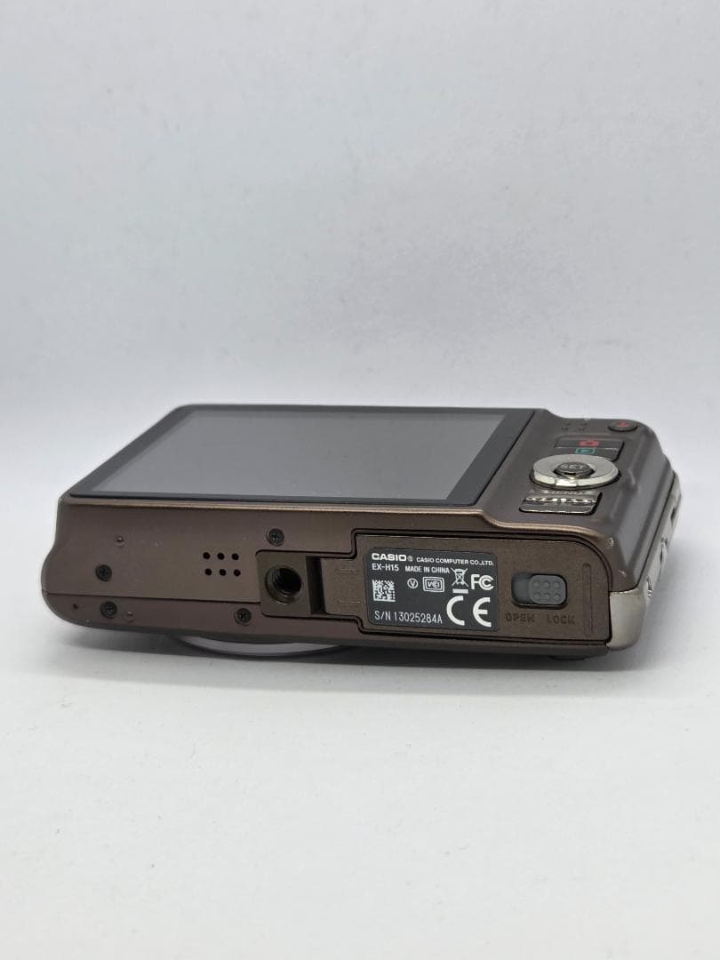 【スマホ転送OK】カシオ CASIO EXILIM EX-H15 ブラウン