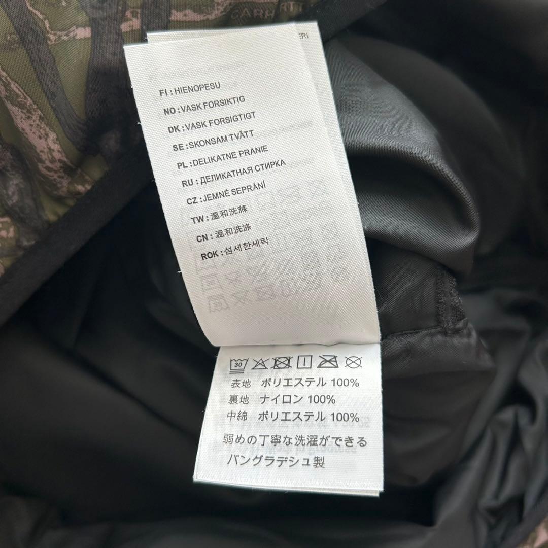 【美品】CARHARTT WIP JONES PULLOVER カモフラ ダウン