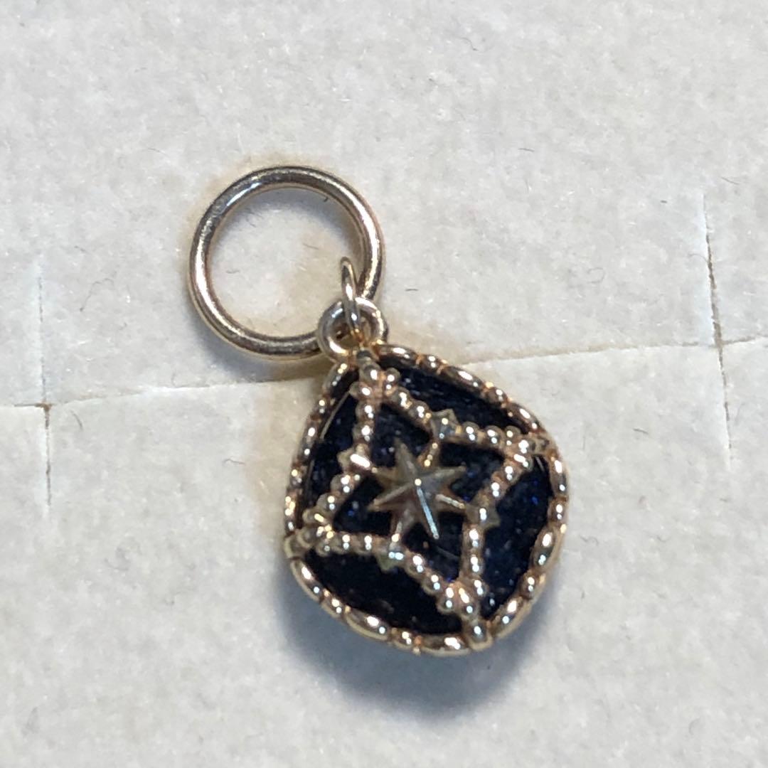 どら☆ノジェス★【Tiny Charm】K10ダブレットチャーム