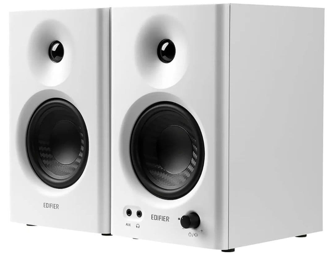 Edifier MR4 ホワイトスピーカー