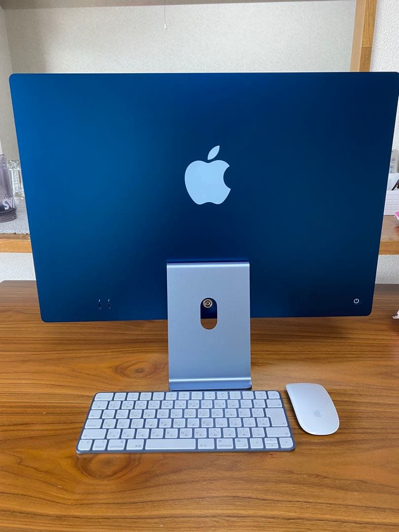 iMac24インチ 256GB M1チップ 2021年ブルー