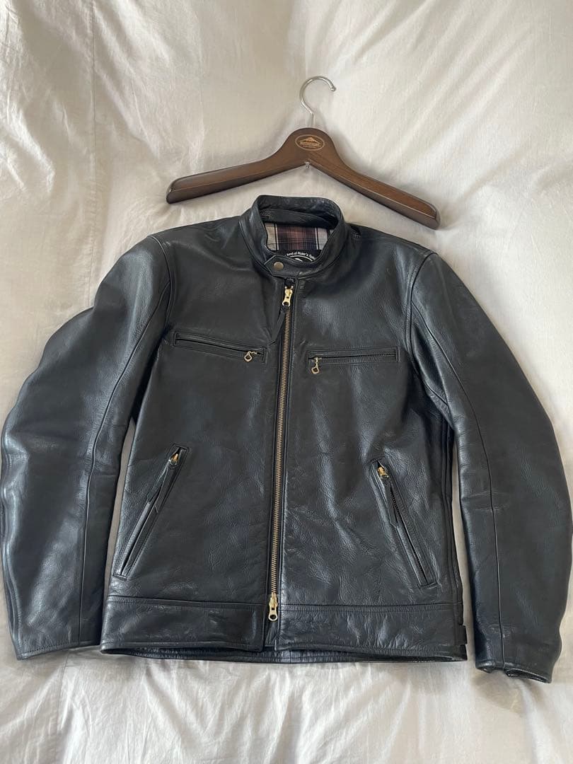 クシタニ　K0675 スタンドカラージャケット　Wファスナー改　Lサイズ　美品