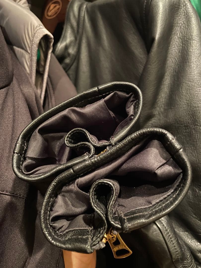 クシタニ　K0675 スタンドカラージャケット　Wファスナー改　Lサイズ　美品