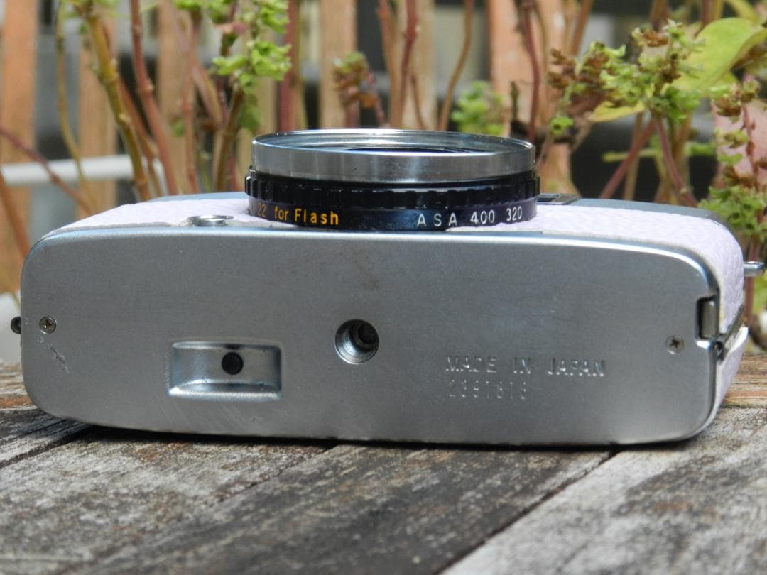 極美品　OLYMPUS PEN EE-2 紫 オリジナル　ハーフフレイムカメラ