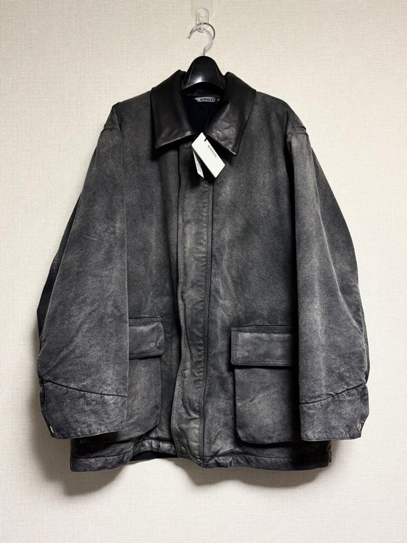 AURALEE PRODUCT DYED DUCK BLOUSON 即完売