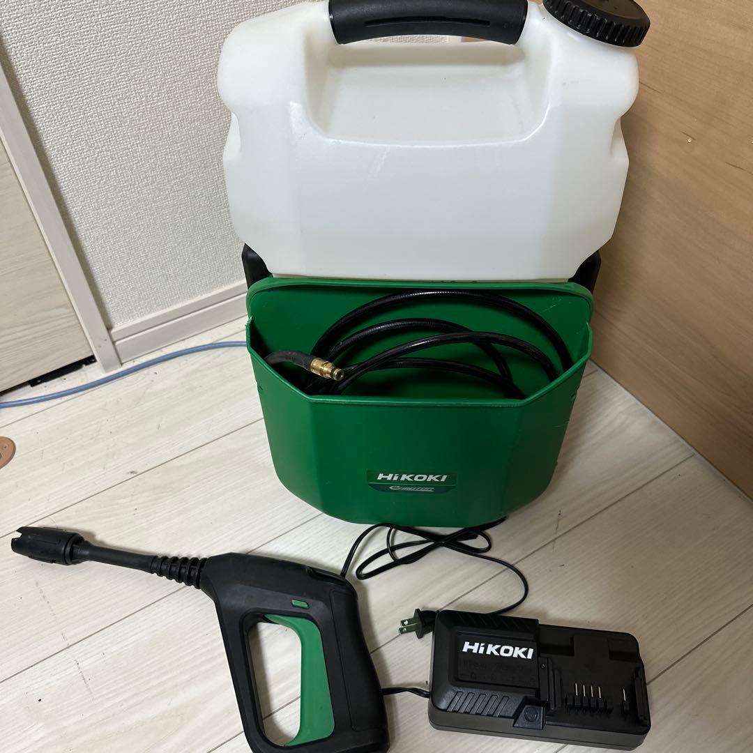 HIKOKI ハイコーキ　ハイウォッシャー　コードレス高圧洗浄機　AW14DBL