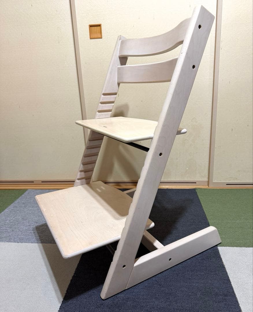 STOKKE ストッケ　トリップトラップ　椅子　チェア　ホワイトウォッシュ