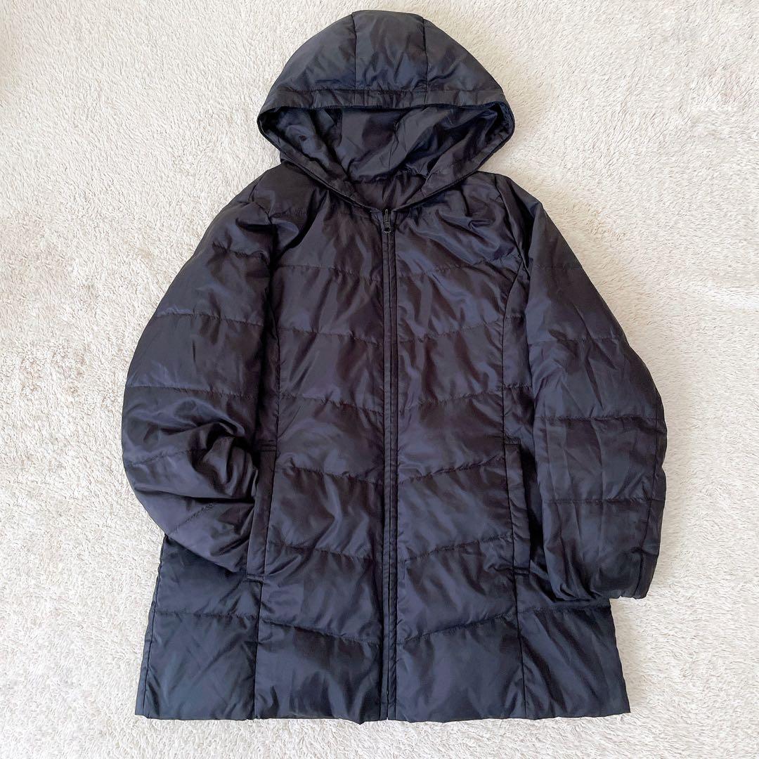 【美品】23区　洗える　モッズコート ダウン ファー ライナー 44 黒