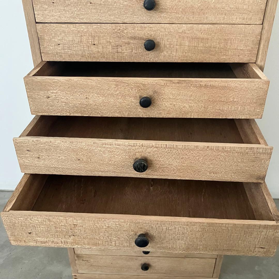 レトロ　アンティーク　古道具　古家具　剥離家具　ストリップド　抽斗　引き出し