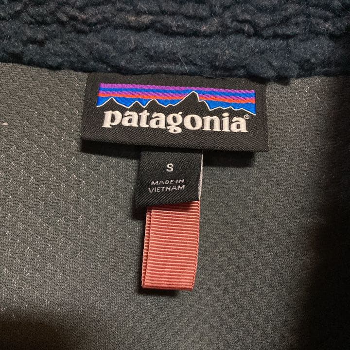 レア 2019年 パタゴニア レトロX ボアフリース ネイビー