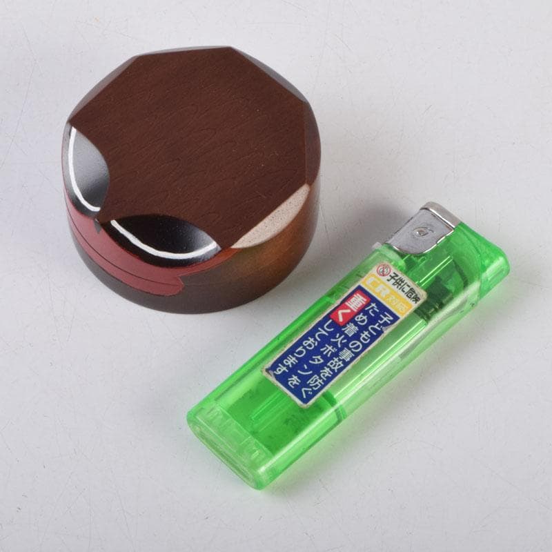 ちびまり　茶道具漆塗うそ鳥香合大宰府天満宮千百年大祭記念共箱　C　8699