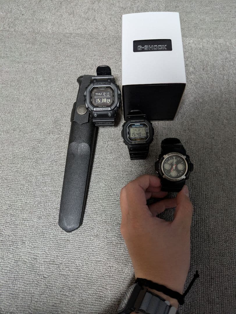 カ*ー様 G-SHOCK　3本セット