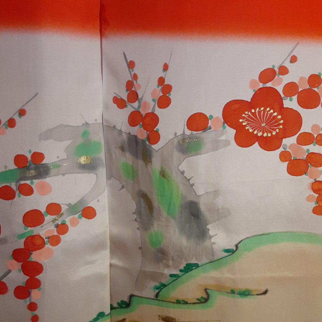 花嫁のれん　加賀のれん　郷土　おしどり