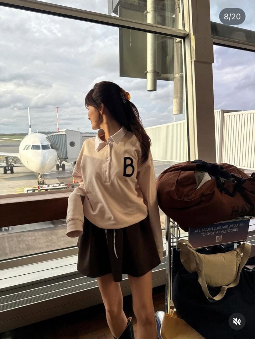 正規品【Bibiy.】NELLY MINI SKIRT ブラウン