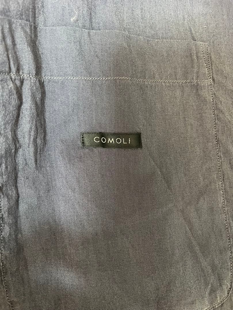 comoli コットンシルクジャケット2