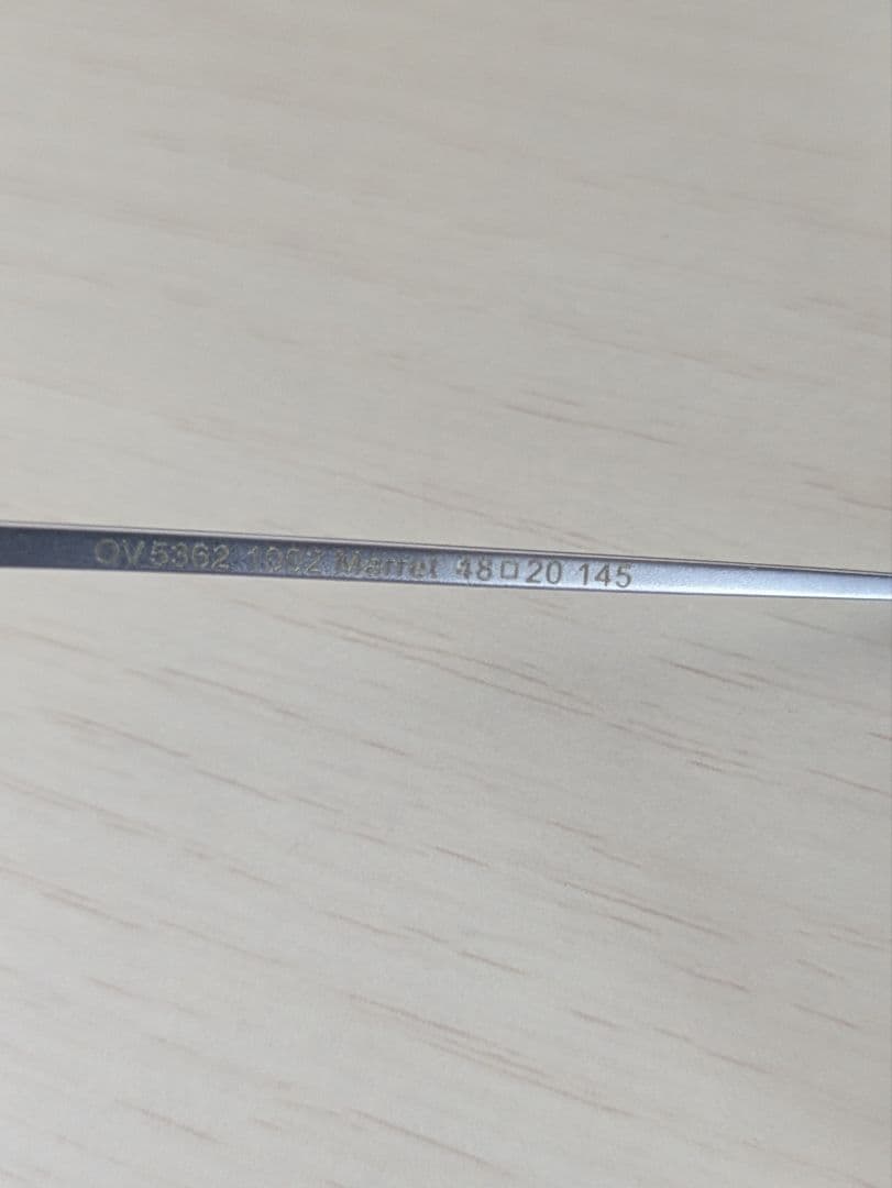 新品未使用 オリバーピープルズ サングラス Marret チタン 日本製シルバー