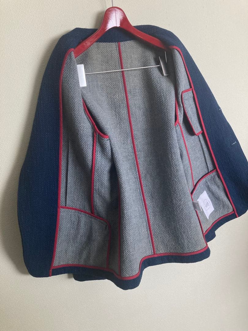 BASSEN WORKS 藍染刺し子　ジャケット　LLサイズ　☆超美品☆