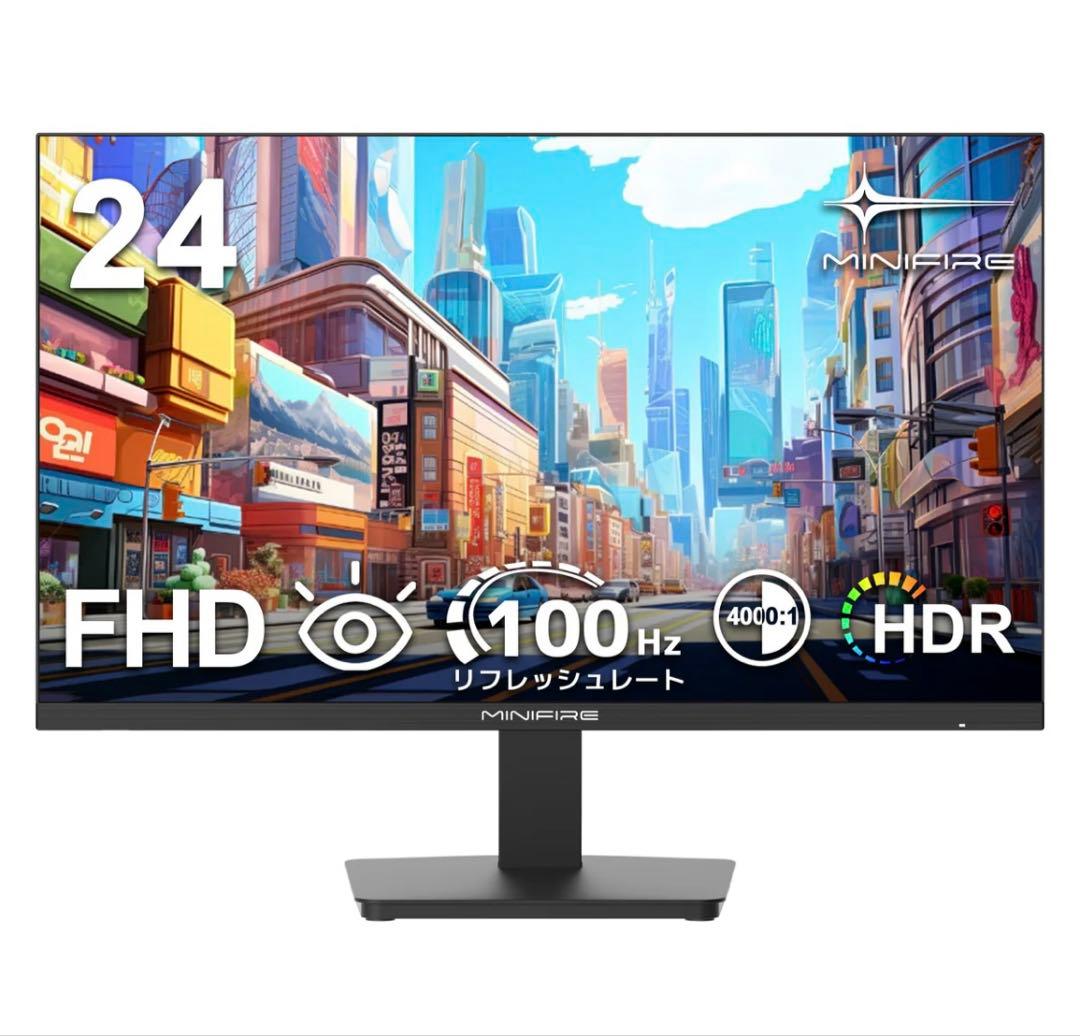 Minifire モニター24インチ ディスプレイ-MF24F2
