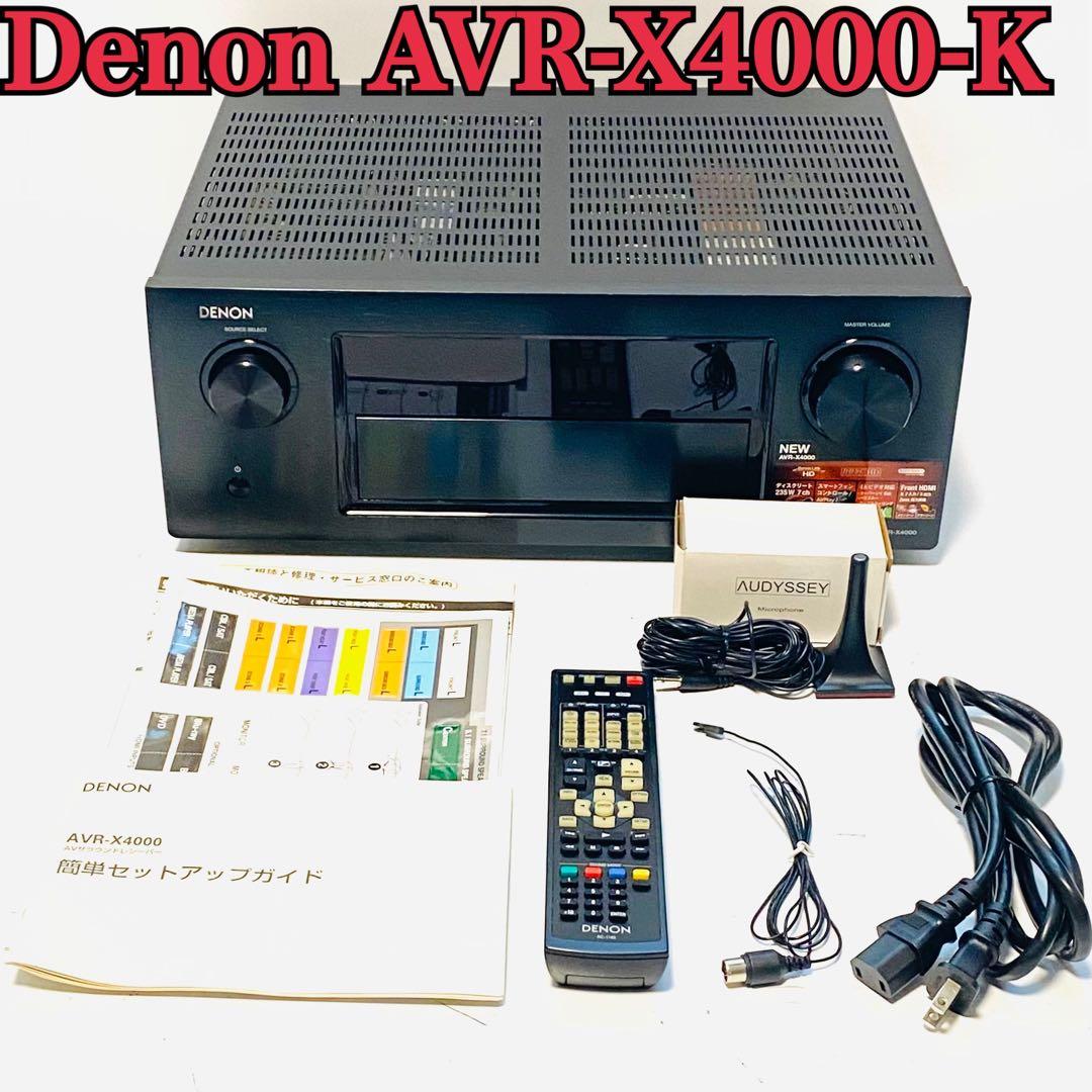 アンプ Denon AVR-X4000-K