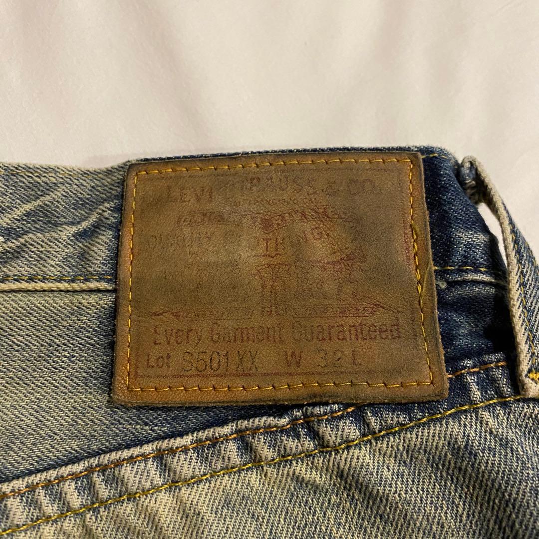 LEVI'S LVC 大戦モデル リペア加工 44501 W32 トルコ製