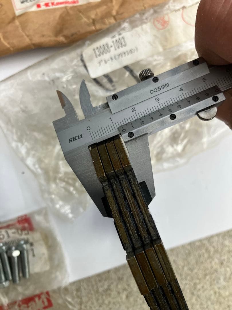 カワサキ　KSR80 クラッチ部品　まとめ売り　中古