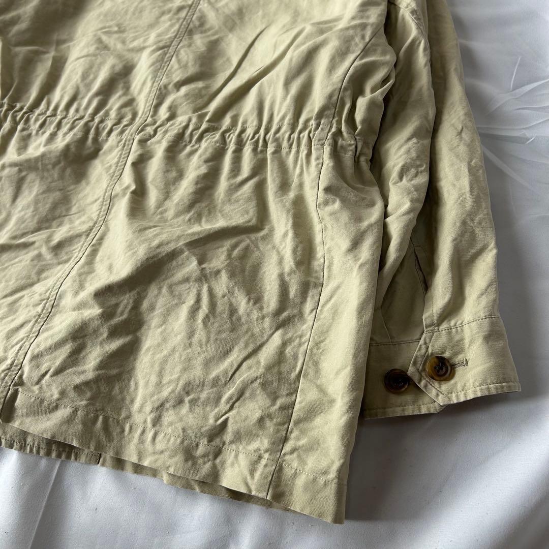 Burberrys サファリジャケット コットン ベージュ M ホースロゴ 刺繍