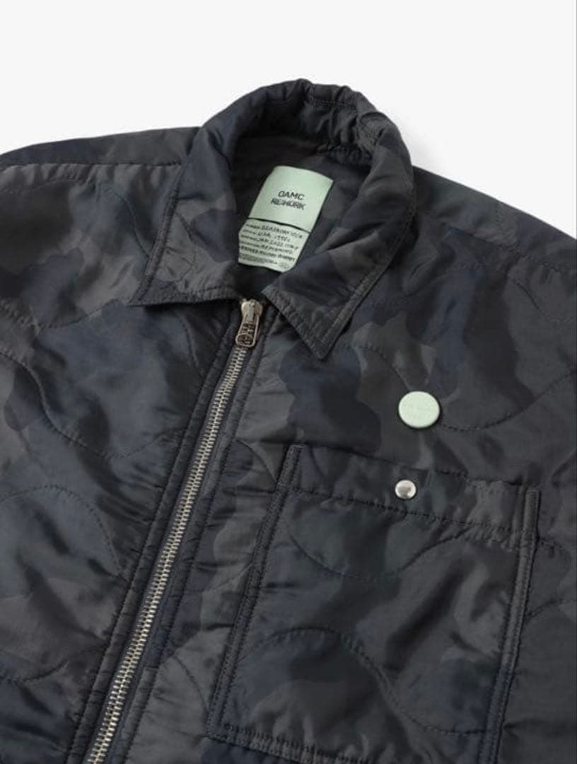 OAMC Re：Work Quilted Shirt