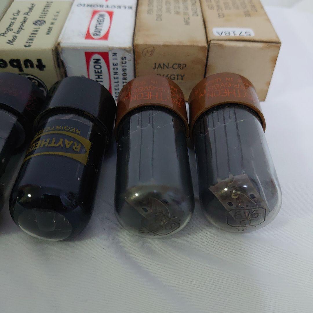 6V6GT 真空管 7本セット Westinghouse GE Raytheon