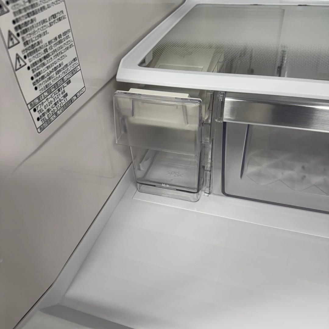 228 日立　大型冷蔵庫　375L 300L強　小型　家庭用　右開き　自動製氷