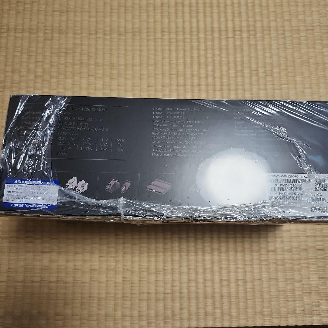 電源ユニット ASUS ROG Thor 1200W Platinum III MIKU