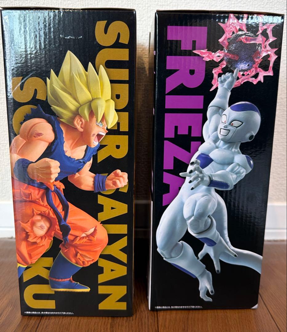 一番くじ ドラゴンボール B+C賞　超サイヤ人孫悟空、フリーザ　おまけ付き