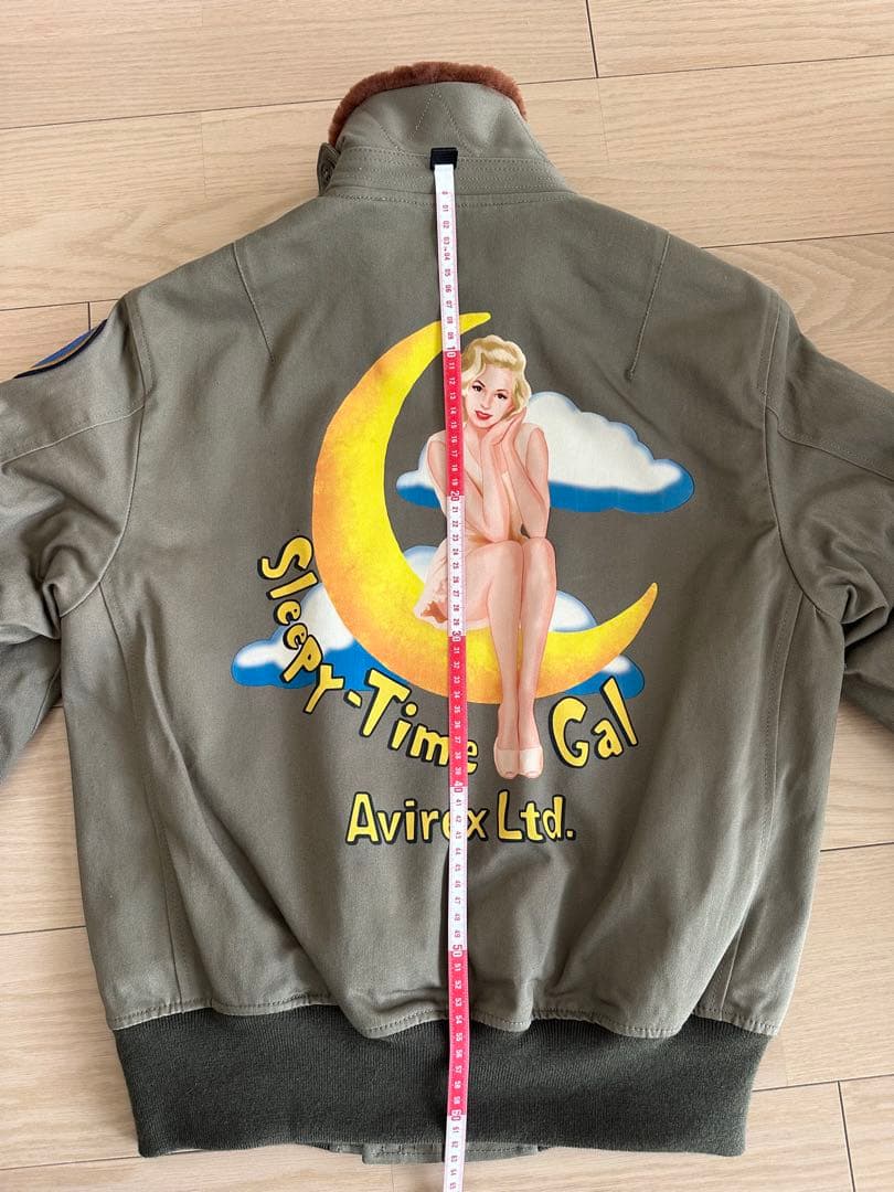 新品未使用タグ付き　AVIREX B-15A Sleepy Time Gal
