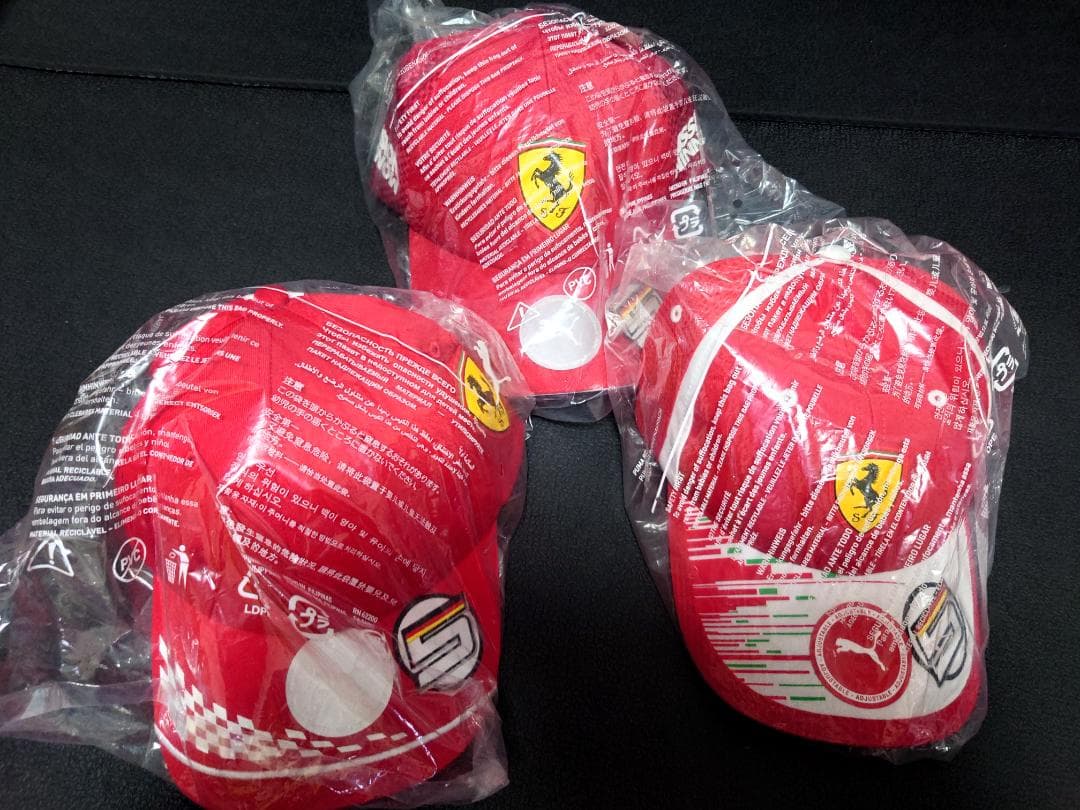 セバスチャン・ベッテル　キャップ