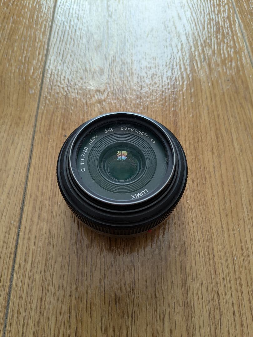 レンズ(単焦点) Lumix 20mm f1.7