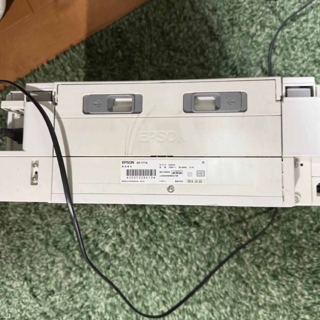 通電確認 動作確認 EPSON EP-777A プリンター ジャンク