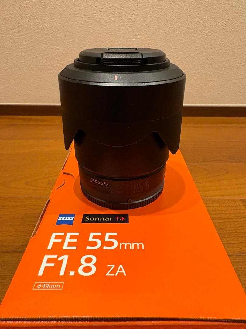 値下げ　SONY FE 55mm F1.8 ZA 単焦点レンズ
