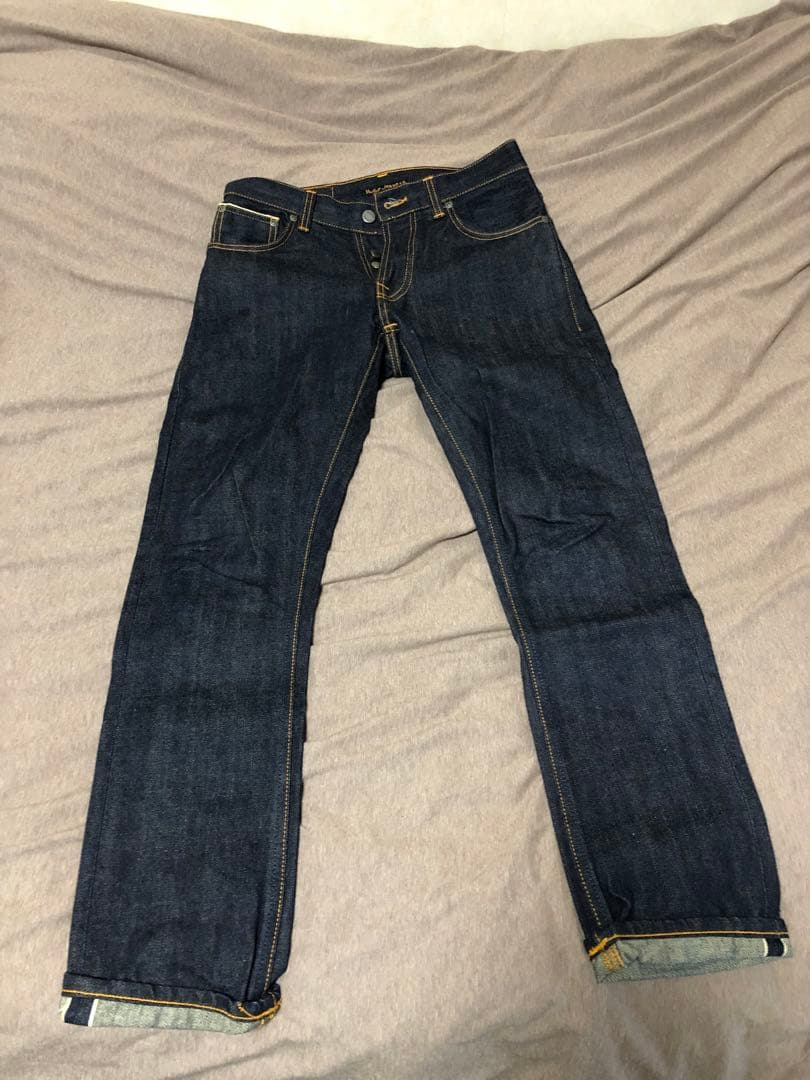 NudieJeansヌーディージーンズ GRIM TIM DRY SELVAGE
