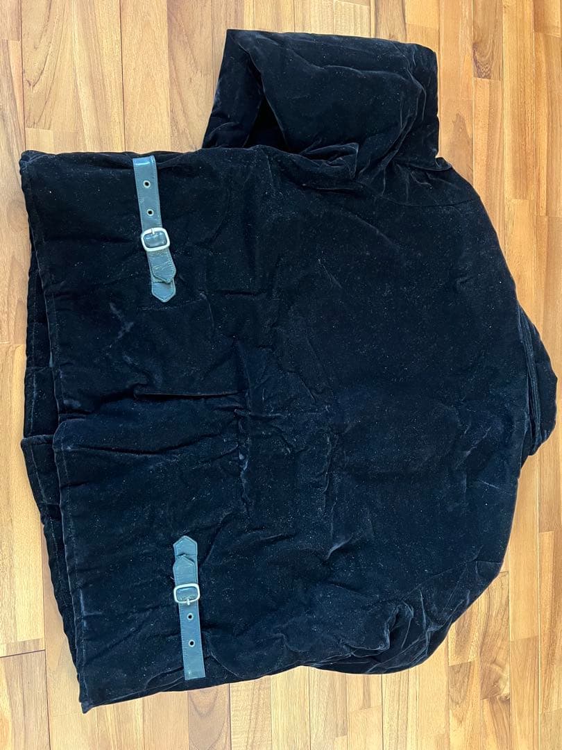 エンポリオアルマーニ 黒 コーデュロイジャケット