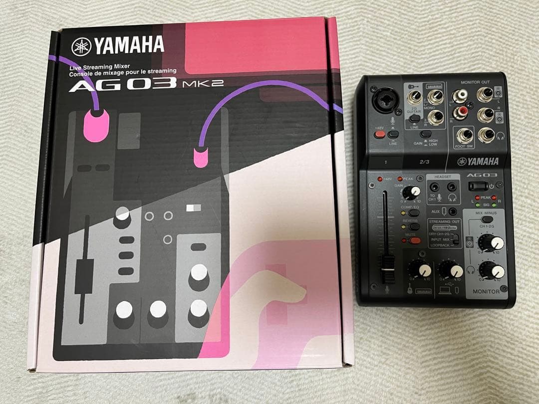 YAMAHA AG03 MK2 セット