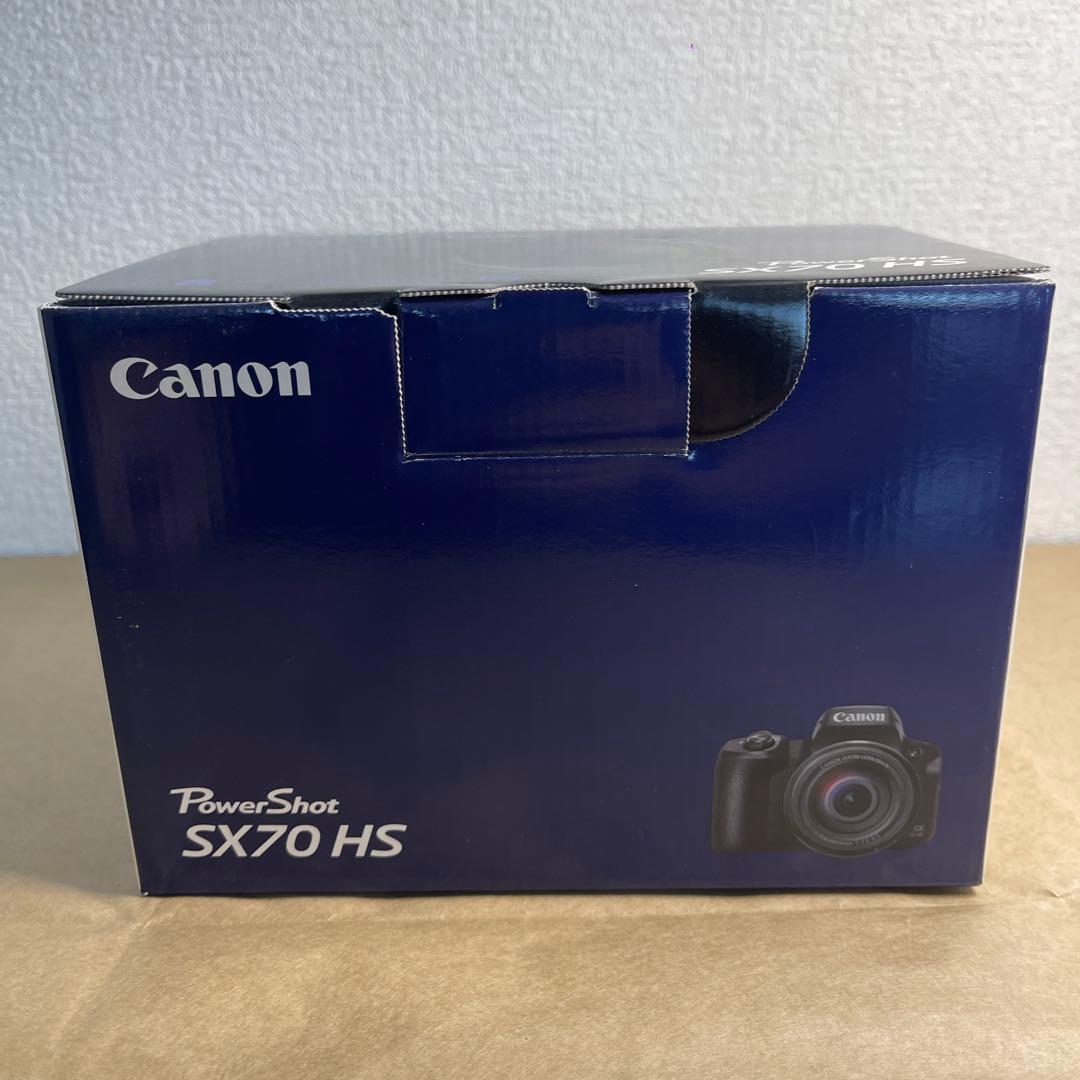 【新品展示品】Canon PowerShot SX70HS 本体　付属品あり完品