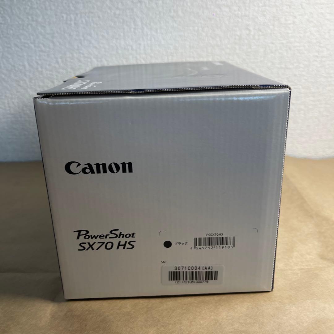 【新品展示品】Canon PowerShot SX70HS 本体　付属品あり完品