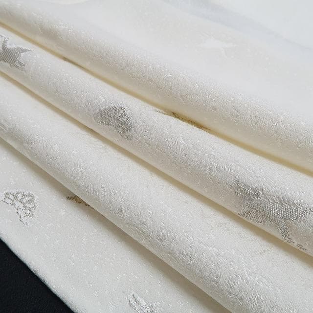 新品 鶴 着物 正絹“温もり抱いて夢見心地”仕付け糸付 長襦袢 6101