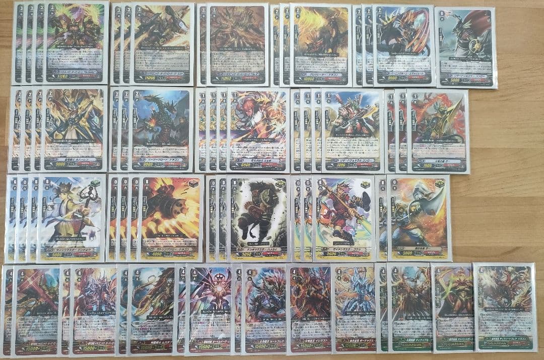 【Gスタン】かげろう オバロ デッキ 50枚、Ｇゾーン 16枚