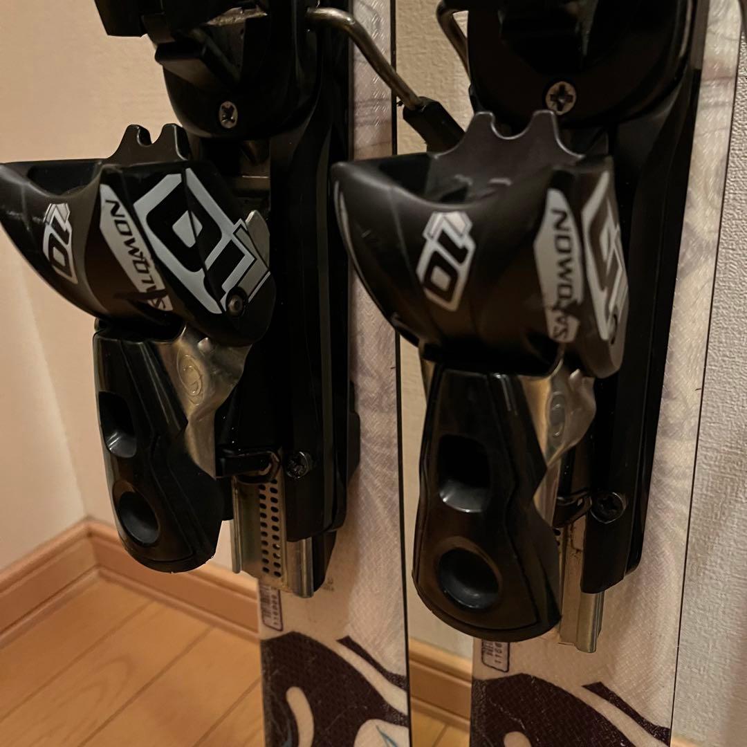 （サロモン） スキー板　ビンディング　（ケスレ）スキー靴（カザマ）ポール　セット