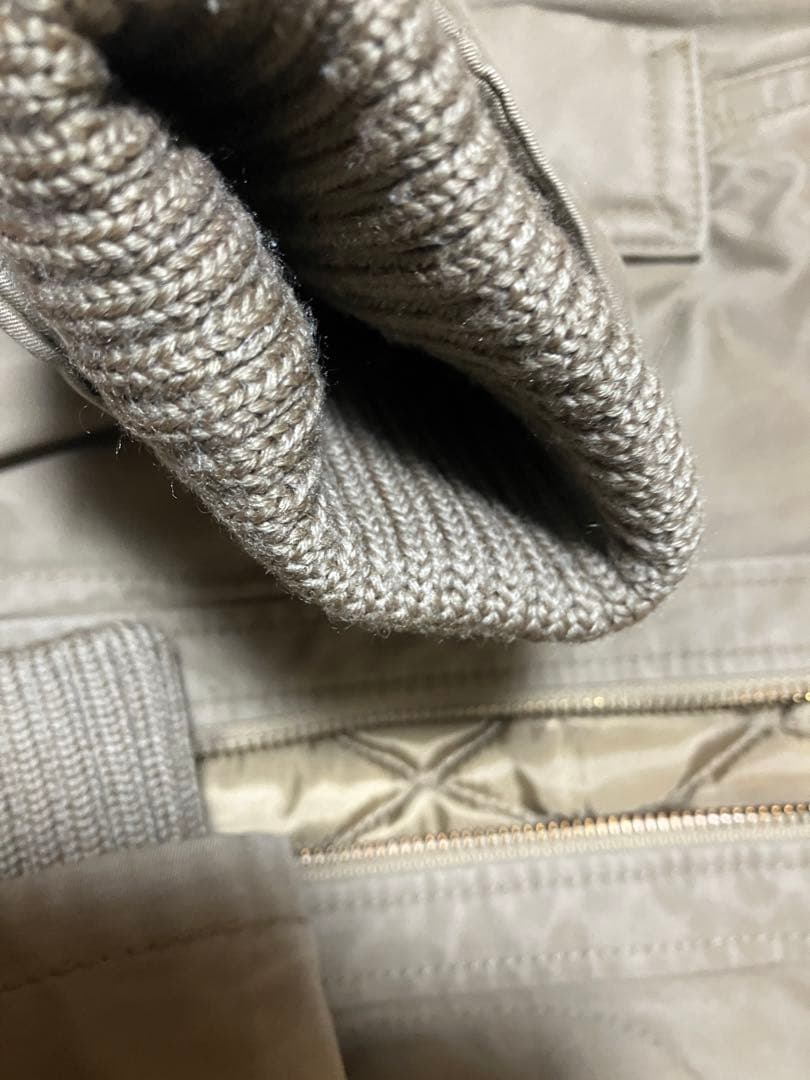 楽一番公式アカウント01バーバリーブルーレーベル ベージュモッズコート