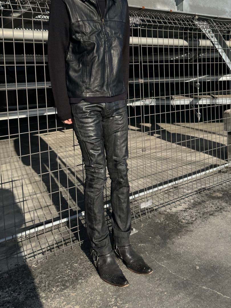 Dior homme 似　コーティング　デニム　archive