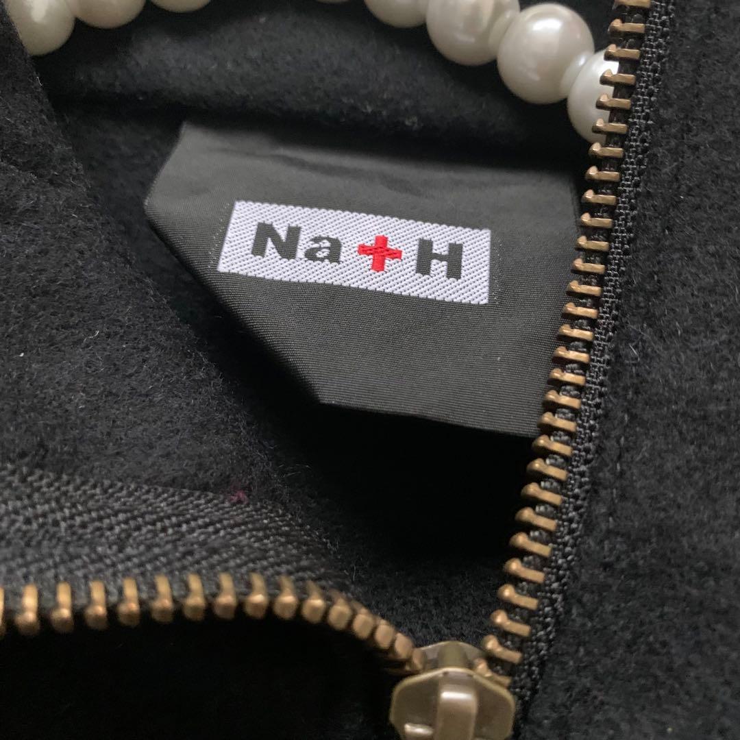 Na+H ポンチョコート　ケープ　マント コート ナポレオン 軍服風