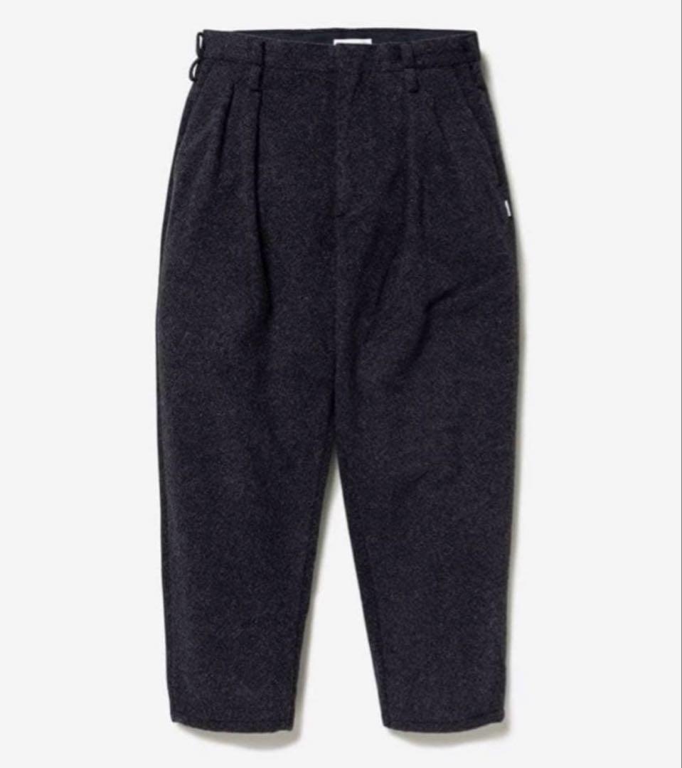 WTAPSウールスラックスTRDT1803タックパンツ